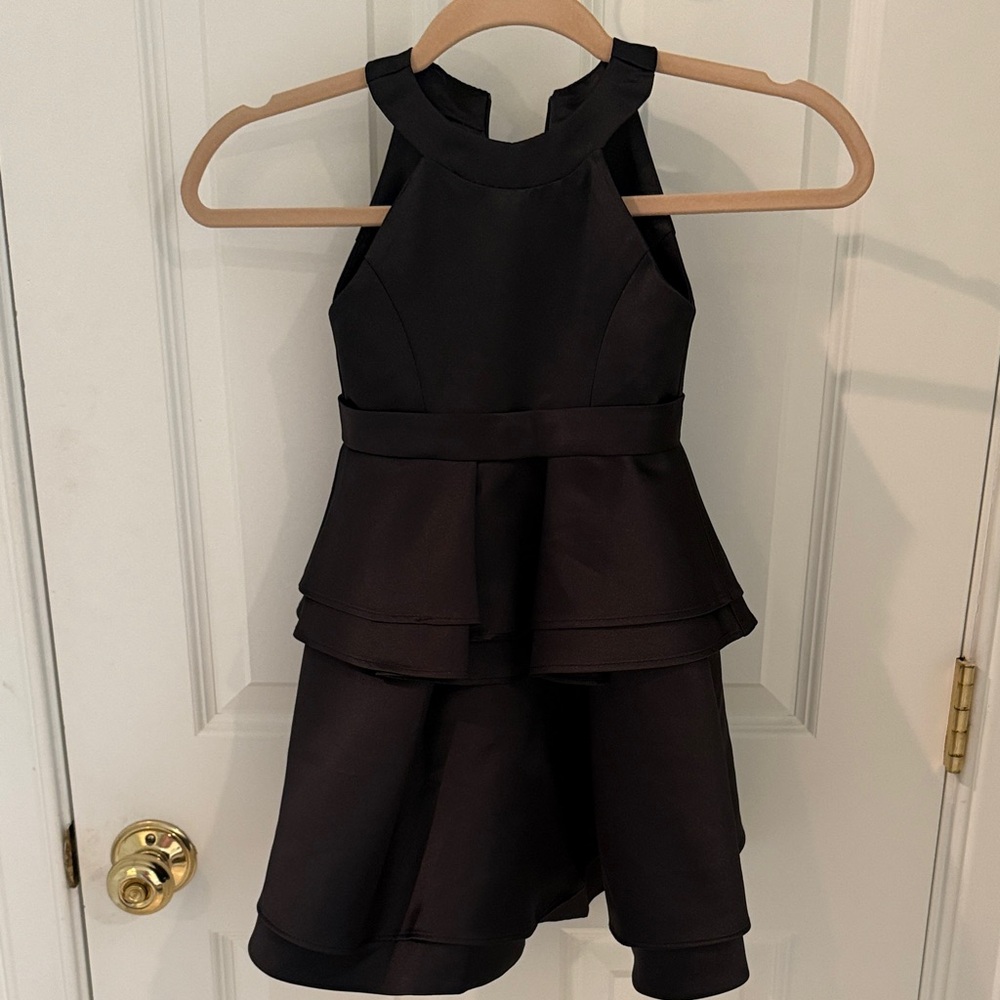 Elegant Black Kids Dress
